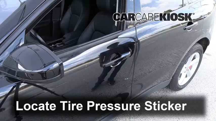 2017 Jaguar F-Pace Premium 3.0L V6 Supercharged Tires & Wheels Check Tire Pressure